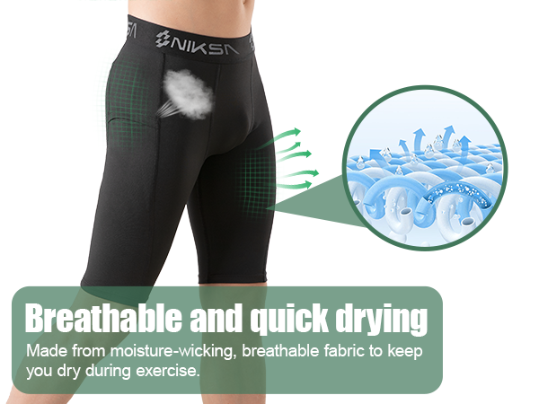 Niksa Boys' Compression Shorts(BK01)