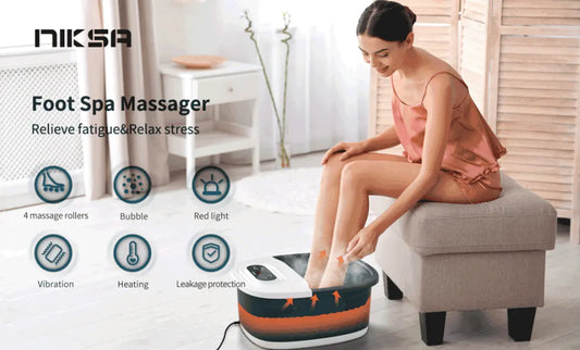 Niksa Foot Spa Bath Massager