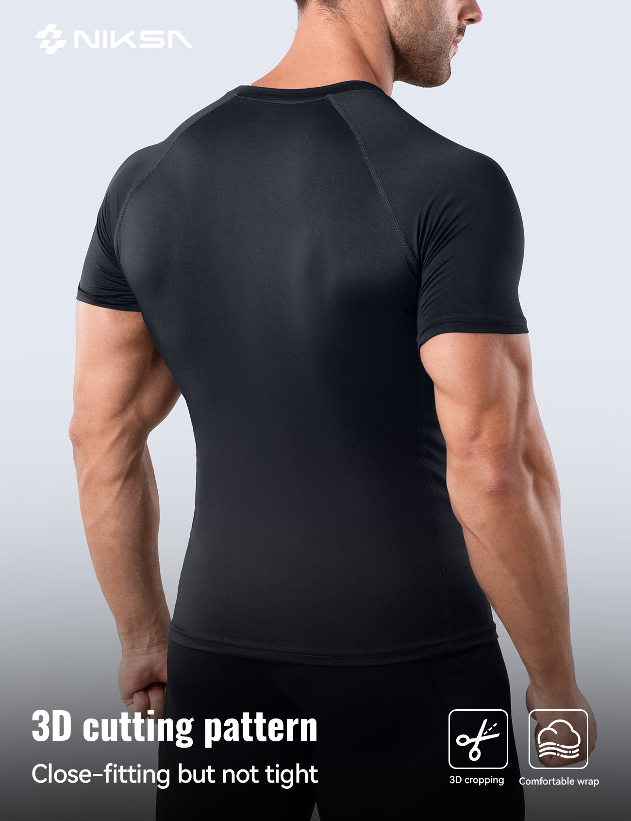 Niksa Men's Compression T-Shirts（MS04）