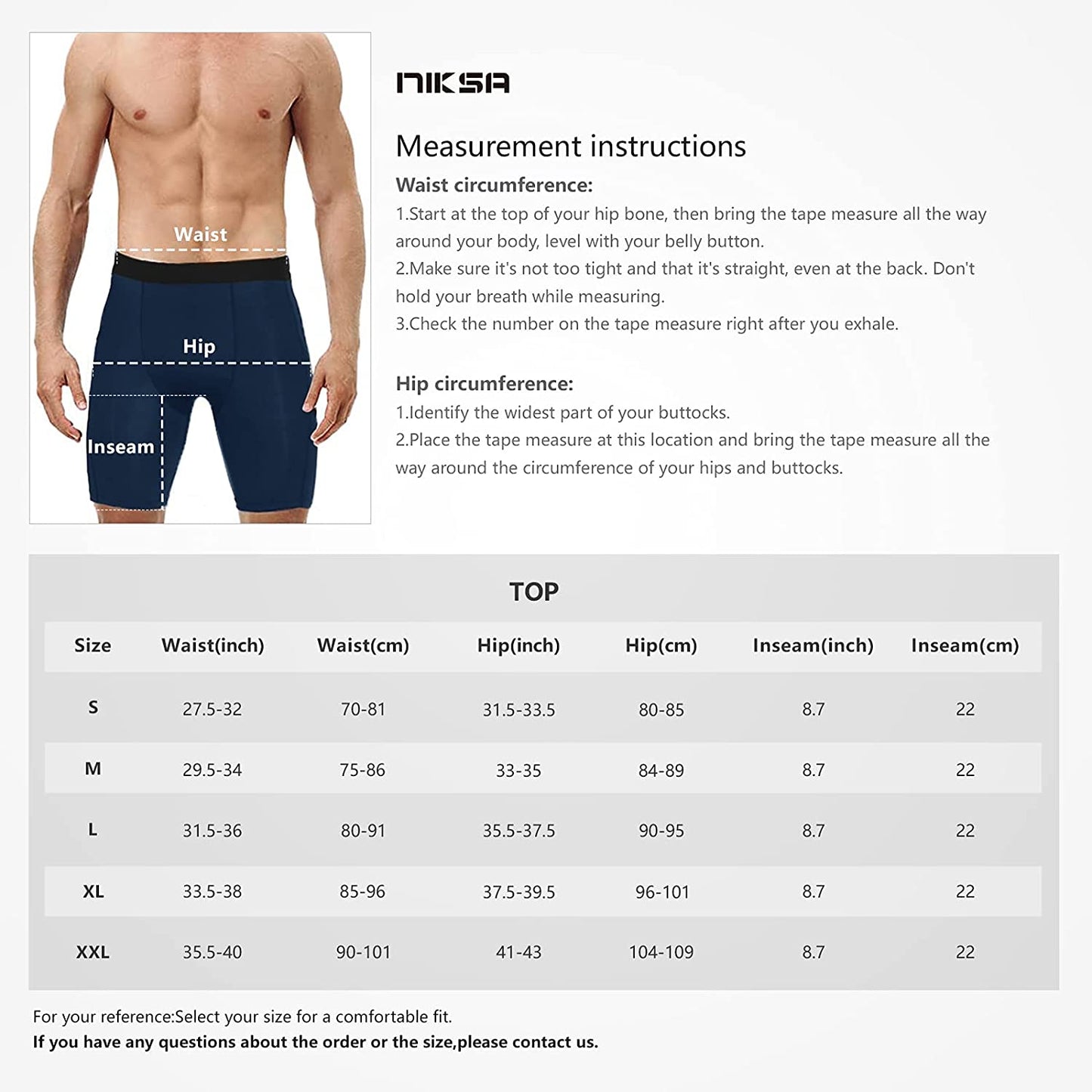 NIKSA performance compression athletic shorts 06