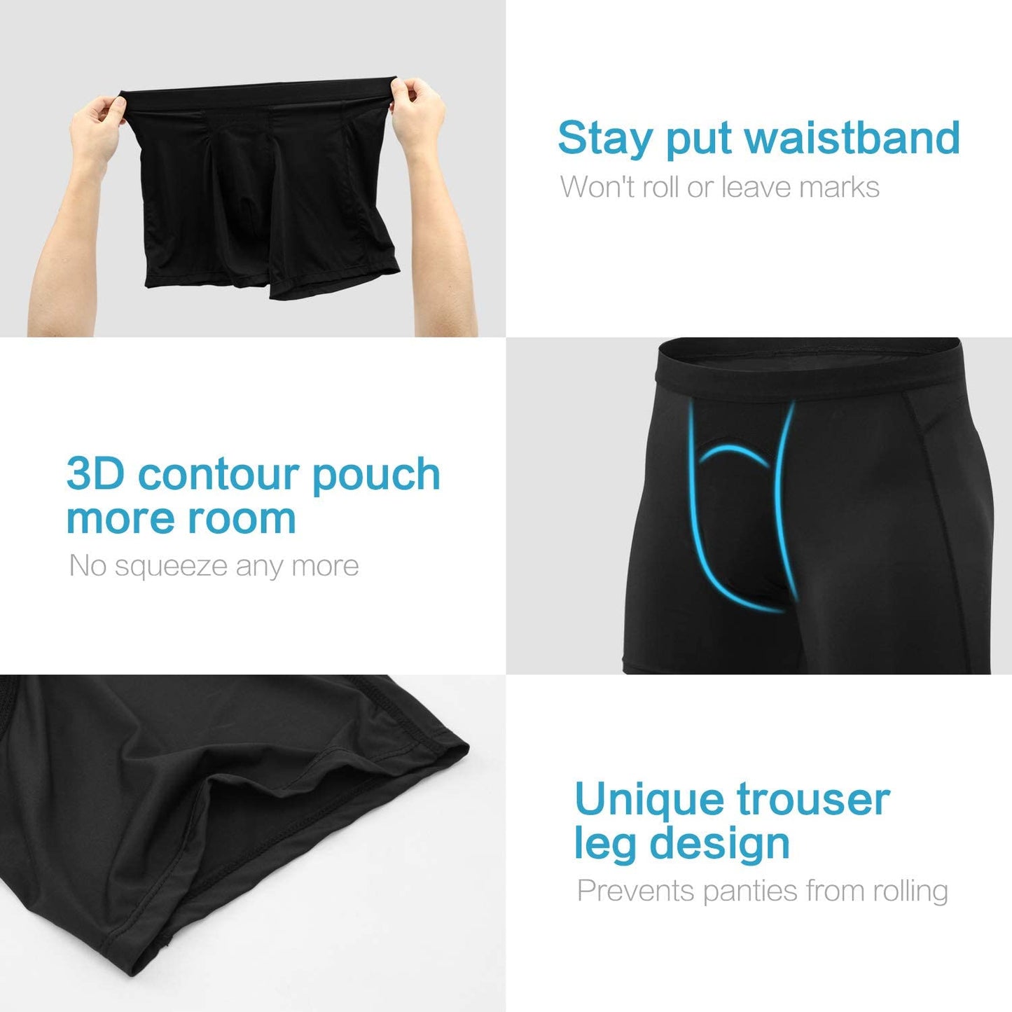 Sports underwear with comfortable design