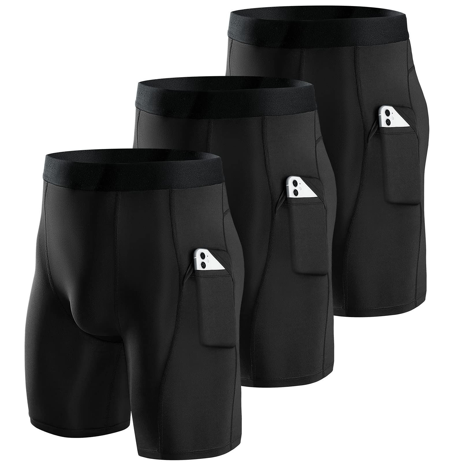 NIKSA performance compression athletic shorts 10