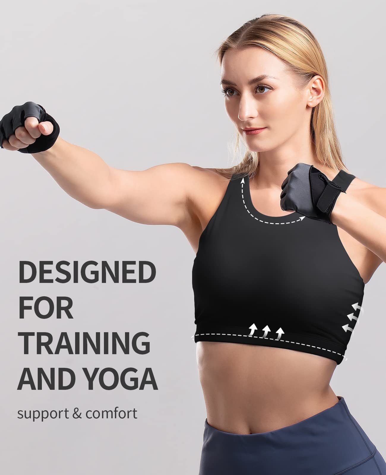 niksa sports bras designed for training and yoga