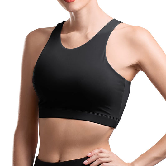 niksa sports bras for women padded align tank top